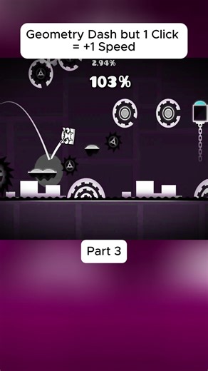 Geometry Dash: 1 Click = 1 Speed Challenge