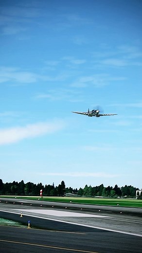 This Spitfire Flyby is crazy! #aviation #aviationlovers #spitfire #reels | Aviation Addicts