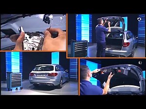 Mercedes Station Wagon: Trunk Lid Lock Removal and Installation (W205.2, W213.2, W253)