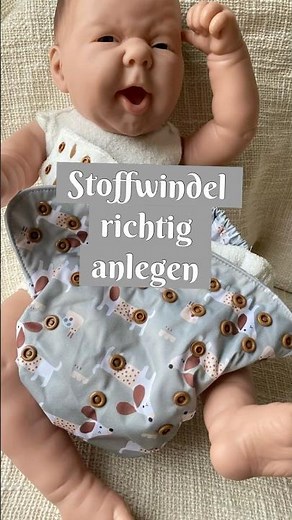 Blümchen Stoffwindeln Taschenwindel Wickel Anleitung #clothdiaper #wickeln