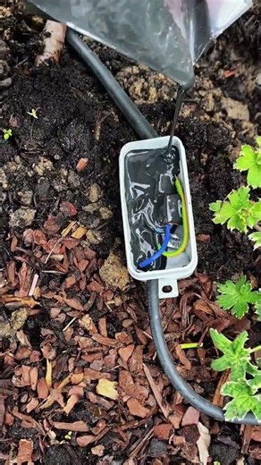 Covering the cable box with cement #shorts