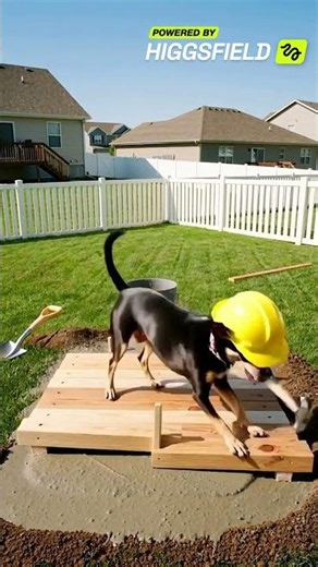 This Dog Builds Its Own Backyard Pet House 🐶🏡