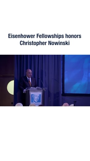 Chris Nowinski | I’d like to thank @EisenhowerFellowships for honoring me with one of two Citations for Outstanding Project Achievement as part of the 2025... | Instagram