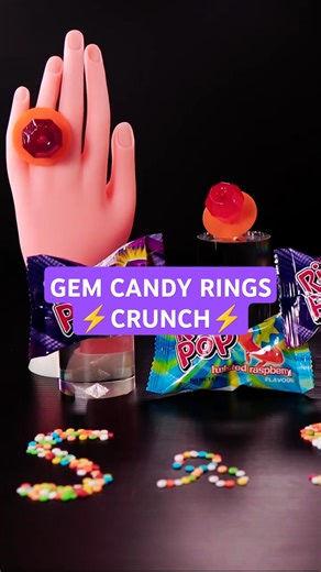 This is How the Ring Pop Lollipops EXPLODE in Slow Motion 💍💥 | Satisfying ASMR