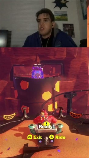 🚂💥 Mine Cart Mayhem! Epic Ride to the Peak | Donkey Kong Bananza