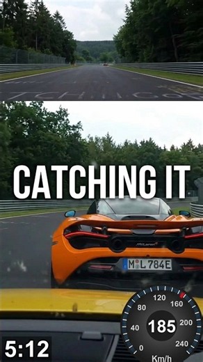 TTRS catching McLaren 720S | #shorts 𝗡𝗢𝗥𝗗𝗦𝗖𝗛𝗟𝗘𝗜𝗙𝗘