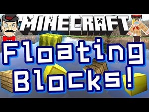 Minecraft FLOATING BLOCKS ! Amazing Physics Mod !