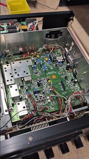 RCI 2995dx smoked #shorts #hamradio #diy #retro #shortwave #vintage #repair #audio #antique #broken