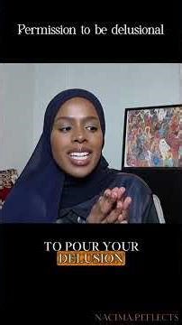 Giving ourself permission to be delusional with sacred parameters #islamicmotivation