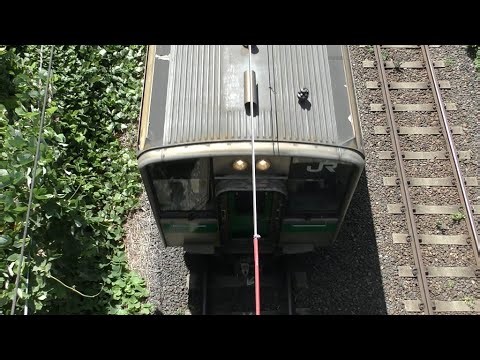 JR東日本 701系5500番台 Ｚ-2編成 新庄側 トップビュー （奥羽本線 山形線 屋根上資料）
