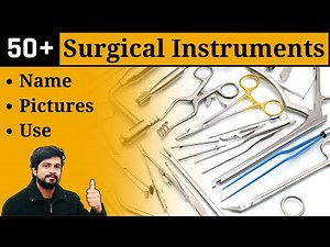Surgical Instruments Name Pictures and Uses || Surgical Equipments Used in Hospital || Nursing