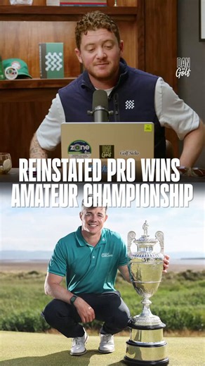 Don’t blame the player, blame the rules that allow a guy to play pro golf for 7 years, decide he’s now an amateur, and two years later qualify for The Masters as an amateur.