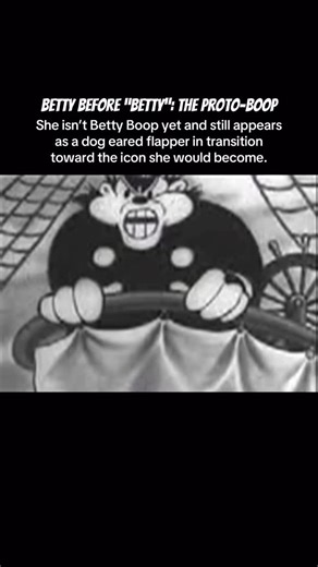Cat Shavon Addison on Instagram: "Barnacle Bill (1930) is the second Talkartoon short produced by Fleischer Studios and distributed by Paramount Pictures. It was released just weeks after Dizzy Dishes and continues the early evolution of the character who would later become Betty Boop. At this point she is still unnamed and drawn with dog like ears and a more animalistic design, but the flirty personality and independent spirit that defined Betty are already visible. The cartoon features Bimbo a