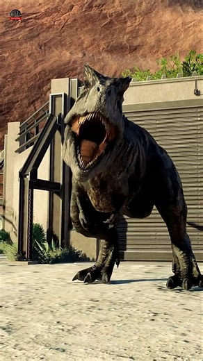 SIGMA😈: Giganotosaurus vs Ultima Impreratrix - Jurassic World Evolution 2 #jwe2 #ytshorts
