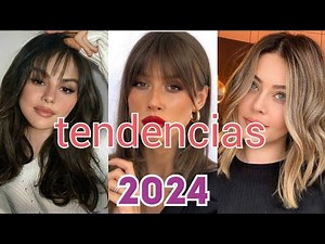 TENDENCIAS CABELLO MUJER 2024 ✂️😱 CORTES Y ESTILOS DE MODA