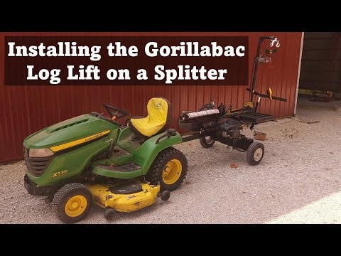 Installing the Gorillabac Log Lift on a Splitter