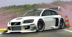 Volvo C30 ‘Racer’ envisaged by Sweden’s Vizualtech