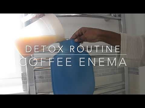 Detailed COFFEE ENEMA At Home | Detox Routine