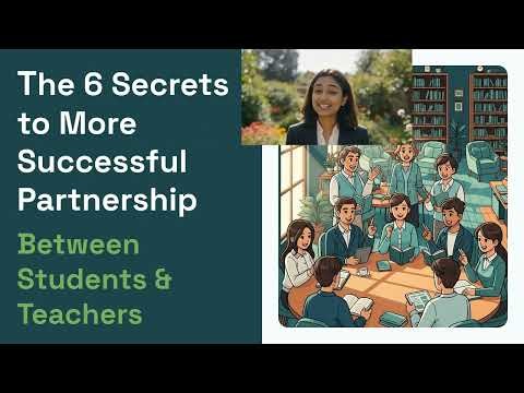 6 Secrets to Powerful Student - Teacher Partnerships That Actually Work #StudentTeacherPartnership