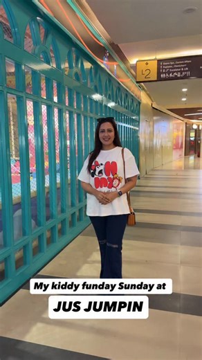 A perfect playground for little jumpers! 🤸‍♂️✨ JusJumpin, R Mall Thane is specially designed for kids aged 2 to 14 years, offering a safe, colorful, and high-energy trampoline experience. From tiny toddlers to energetic teens, every jump is packed with fun, movement, and confidence-building play. Ideal for playdates, birthdays, and everyday fun — where kids jump, laugh, and create happy memories! 📍 JusJumpin – R Mall, Thane Another outlet is at R Mall Ghatkopar [JusJumpin, R Mall Thane, kids t