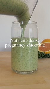 This pregnancy smoothie is simple, refreshing and packed with nutrients that you and your growing baby need.🤰 Read more: https://trib.al/ObeXer6 | Motherly