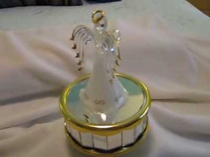 Angel Dancing on Music Box playing Clair de Lune