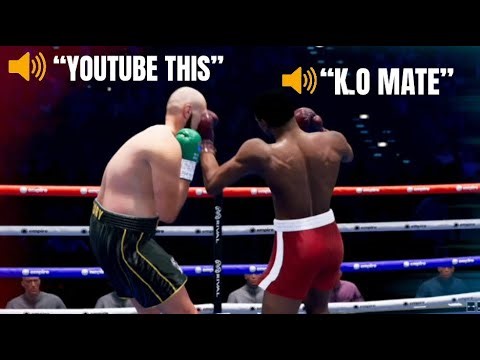 TRASH TALKER GETS EXPOSED & RAGE QUITS After Brutal KO!! | Undisputed Boxing