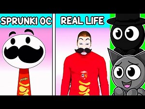 SPRUNKI OC vs REAL LIFE?!