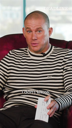 Our latest Take Ten with Deadline guest is #ChanningTatum. Tatum joined us at Deadline HQ in LA to talk about his latest film 'Roofman.' In the video interview, he talks real-life crime, snacks, nudity, and stunts, among other things. In 'Roofman,' directed by Derek Cianfrance, Tatum stars as Jeffrey Manchester — a real-life criminal with a story so incredible, even Tatum didn’t believe it when he first read the script. In the clip below, Channing Tatum talks about filming the 'naked' scene with