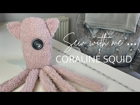 LETS MAKE A CORALINE SQUID PLUSHIE TOGETHER!!