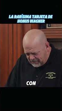 La rarísima tarjeta de Honus Wagner #pawnstars