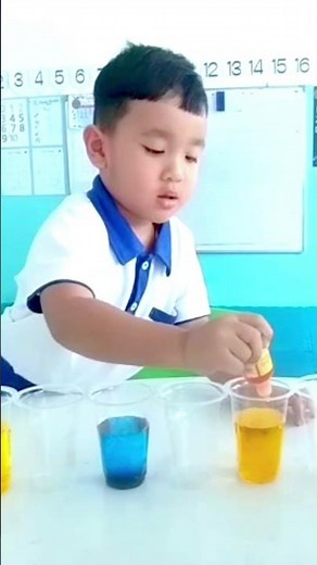 Simple experiments play a crucial role in early childhood education. #damianschool