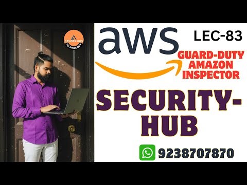 AWS LEC-83 || HOW TO WORK ON SECURITY HUB || GUARD DUTY | AMAZON INSPECTOR #devopsbustechnology #aws