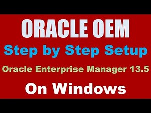 Oracle OEM 13.5 Installation on Windows Setup