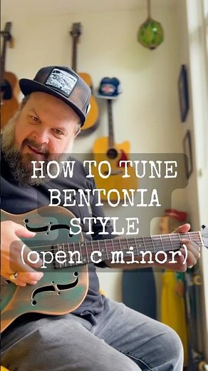 how to tune like #JimmyDuckHolmes #bentoniablues #blues #deltablues #countryblues #bluesmusic #love