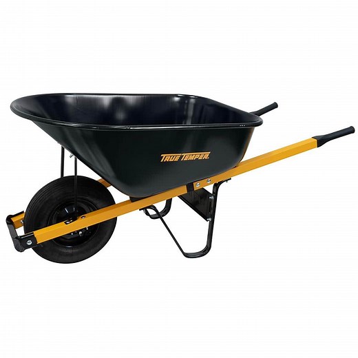 Reviews for True Temper 6 cu. ft. Barrow in a Box Steel Wheelbarrow with Steel Handles | Pg 1 - The Home Depot