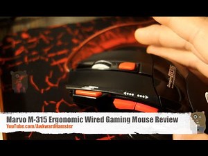 Marvo M315 Ergonomic Wired Gaming Mouse Review