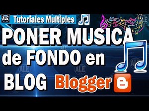 How to Add Background Music to a Blogger Blog - Insert Music into Blogger