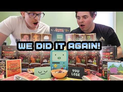 We spent $500 MORE DOLLARS on the Card Wars 2025 KICKSTARTER!