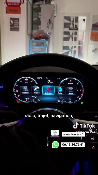 Installation éclairage d’ambiance sur Mercedes Classe A W177 Dalle de 10.25 x 2 Pour plus de renseignements veuillez nous contacter au 06.49.24.76.61 ou sur notre site internet www.forcars.fr #foryou #pourtoi #mercedes #classeaw177 #a35