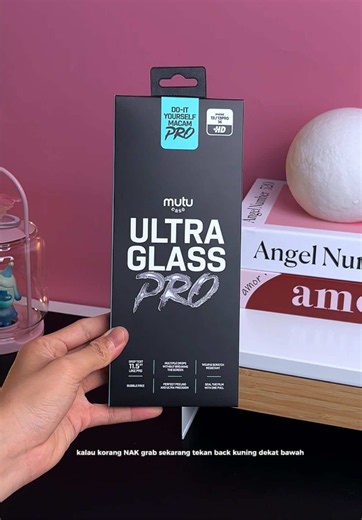 Cepat & Mudah untuk korang pasang! Tekan beg kuning sekarang! #mutucase #ultraglasspro #casing #trend #content