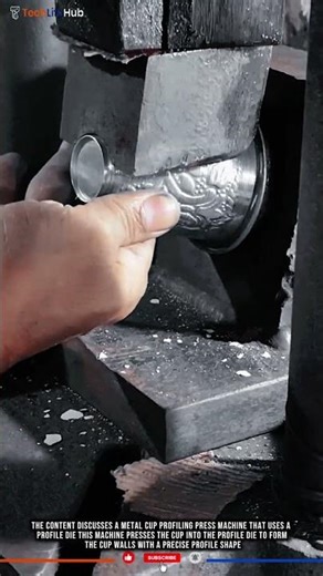 Innovation Metal Cup Press: Precision Profiling, Consistent Walls, High Stamping #tech