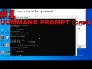 Command Prompt on Windows | cmd | Tutorial 1|Command Prompt