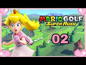💗 Mario Golf Super Rush - Speed Golf (Bonny Greens) Peach Gameplay 💗