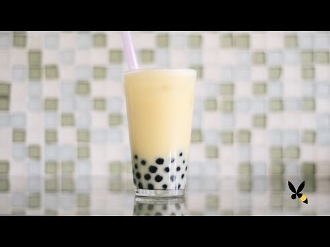 Bubble Milk Tea with Pearls Recipe | HONEYSUCKLE