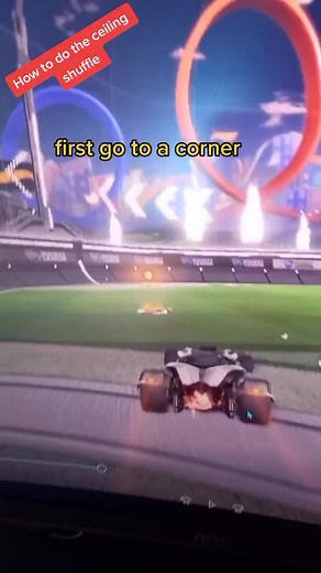 How to Master the Ceiling Shuffle in Rocket League