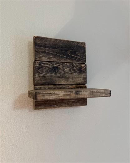 Rustic Wall Shelf/plant Display - Etsy