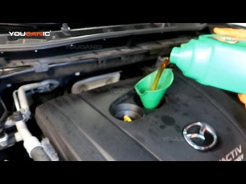 2013-2017 Mazda CX-5 - Oil Change and Oil Filter Replacement 2.5L 4 Cylinder Skyactive Engine