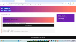 5K views · 96 reactions | HTML5 Semantic tags and CSS Style | Codekinda | Facebook