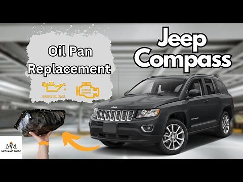 2010-2018 Jeep Compass Engine Oil Pan Replacement (2 hour job)